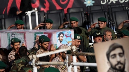 霍贾吉烈士的葬礼在德黑兰举行