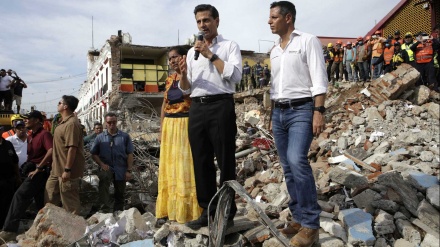 Presidente mexicano declara três dias de luto nacional devido ao sismo