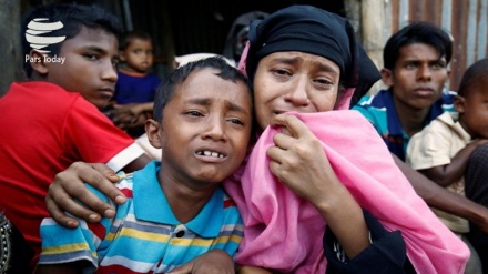 罗兴亚穆斯林在缅甸遭受折磨