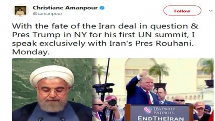 CNN: Rouhani participará está noite de uma entrevista  para um debate sobre o acordo nuclear do Irã 