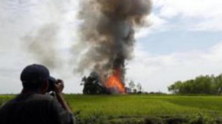 Hercules Pembawa Bantuan Indonesia Mendarat di Bangladesh