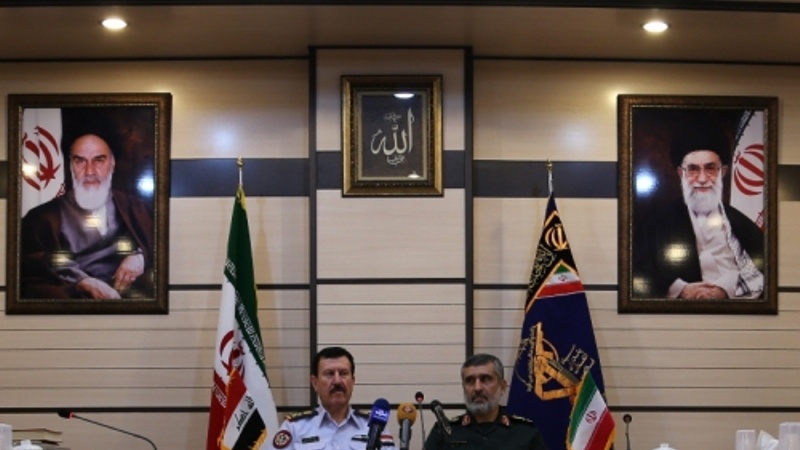 Comandantes da Força Aérea Iran-Iraque enfatizam a luta contra o terrorismo