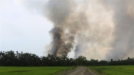 New fires in Rohingya village refute Myanmar government claims