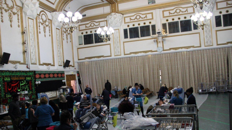 بزرگ ترین مراسم اهدای خون در مرکز اسلامی بریتانیا 