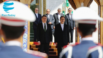 Cerimônia de boas vindas ao Primeiro-Ministro da Armênia