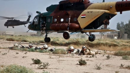 Helikopterët ushtarak të Irakut hyjnë në Kirkuk