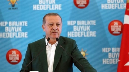 Erdogan says Turkey helps terrorist group’s offensive in Idlib