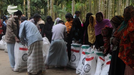 İran yardımları Myanmar müslümanları içerisinde dağıtıldı