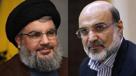 Direktur IRIB Bertemu Sekjen Hizbullah