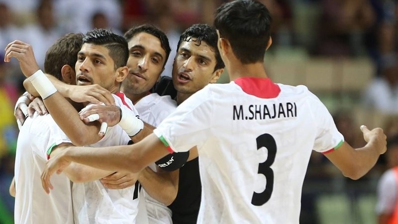 تیم ملی فوتسال ایران،تاجیکستان را در هم کوبید