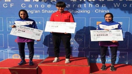中国・上海の国際ボートマラソンレースでイランがメダル２個を獲得