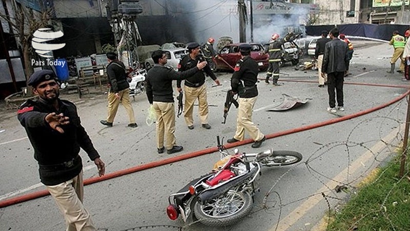 انفجار تروریستی در ایالت بلوچستان پاکستان 