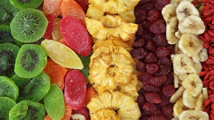 Меваҳои хушкро  ҷойгузини меваи тоза  накунед