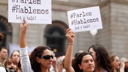 Milhares de espanhóis na rua para pedir 