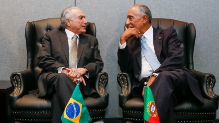 Presidente do Brasil e de Portugal enviam 