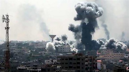 パレスチナ・ガザ地区に対するシオニスト政権軍の空爆で、パレスチナ人８人が殉教