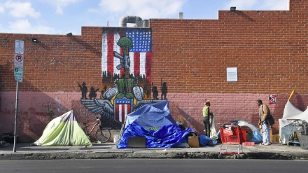 アメリカでホームレスの数が増加