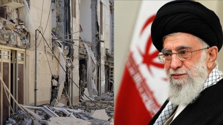 伊斯兰革命领袖对体制负责人在行动上对灾民表示同情做出强调
