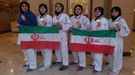 空手のアジア大会、イランが女子の部で総合優勝