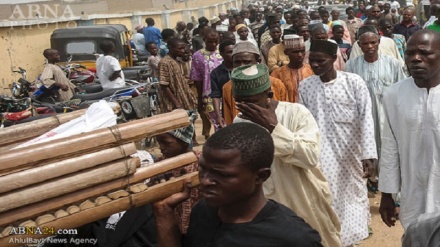 Nijerya'da Erbain şehitlerinin teşyi töreni