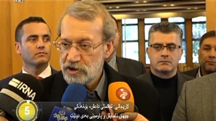 Laricani: Bölgesel krizler İsrail için fırsat oluşturmuştur