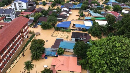 Banjir Melanda Serawak, Ribuan Warga Malaysia Mengungsi 