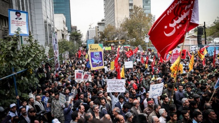 イランで世界的な覇権主義への対抗デーのイベントが実施