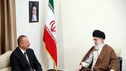 Eýranyň beýik lideri  Azerbaýjan Respublikasynyň prezidentini kabul etdiler