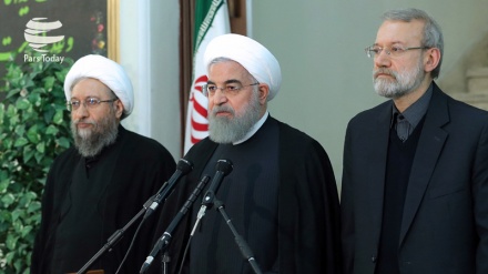 Ruhani:ironi millət de muğavimət amerkəvıjon fitnəqərə hərəkəton vəy bəqəten.