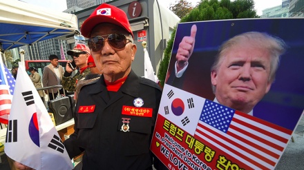 Me mijëra njerëz protestojnë kundër vizitës së Trump në Korenë Jugore