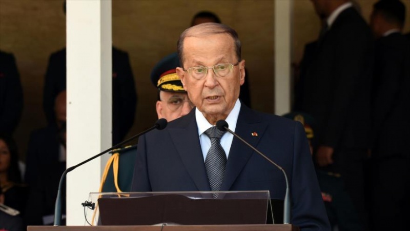 Presiden Lebanon Michel Aoun