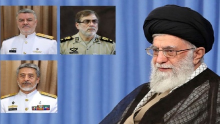Rahbar Lantik Tiga Pejabat Angkatan Bersenjata Iran
