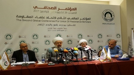 دومین کنفرانس اتحادیه بین‌المللی علمای مقاومت در بیروت آغاز به‌کار کرد