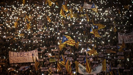 La nuova grossa manifestazione a Barcellona