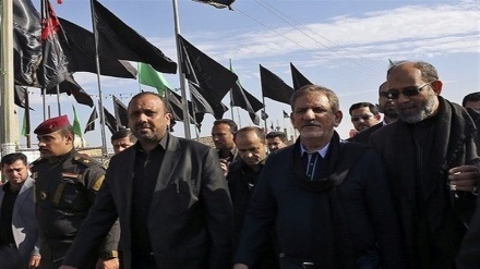 Iran’s First Vice-President visits Iraq on Arba’een