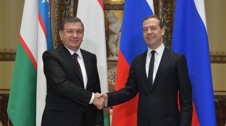 Ўзбекистон президенти Россия бош вазирини қабул қилди
