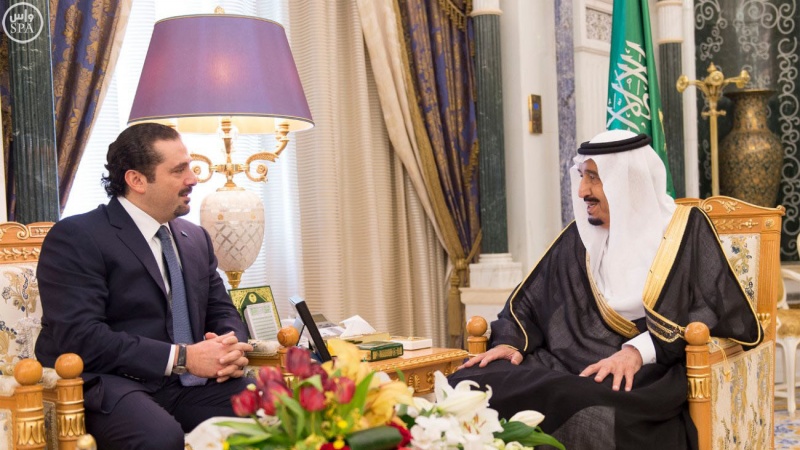 Saad Hariri dan Raja Salman