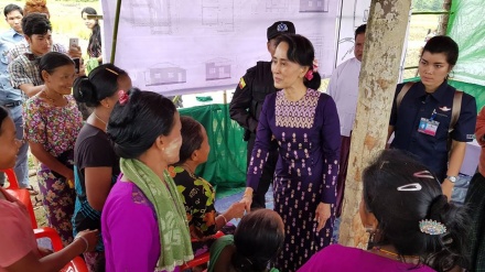 Kunjungan Formalitas Suu Kyi ke Rakhine