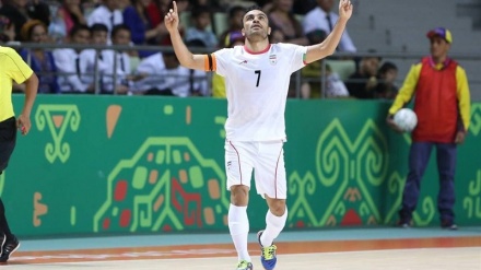 イランの選手が、アジアフットサルの最優秀選手に選出