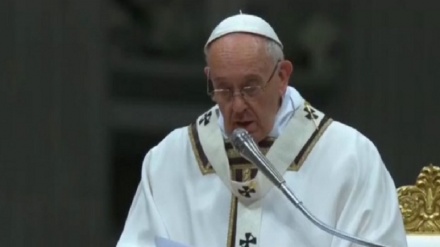 O Papa pede a paz em Jerusalém na mensagem de Natal