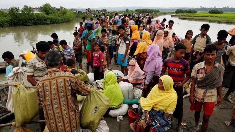ロヒンギャ族の難民