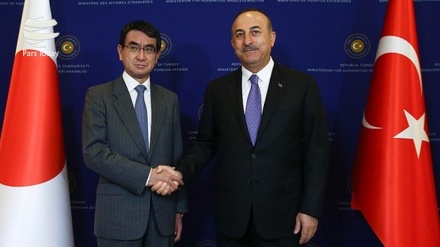 Türkiye ve Japonya dışişleri bakanları, Asya'nın batısı,  Suriye ve Kuzey Kore meselesini görüştüler 