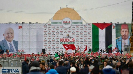 İstanbul'da Kudüs için büyük miting