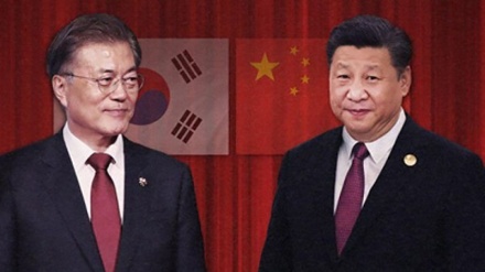 韓国大統領と中国国家主席が会談
