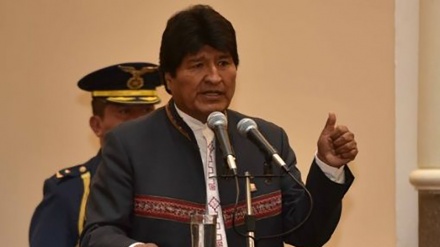 Bolivian president blames US for Venezuelan president’s attempted murder