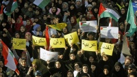 Warga Lebanon Demo Dukung Al-Quds