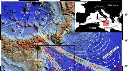 Terremoti, scoperta una 'finestra' sotto lo Ionio