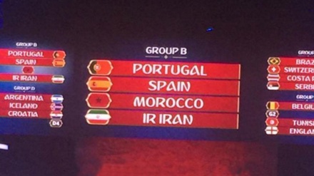 Ekipi iranian i futbollit në grup me Spanjën, Portugalinë dhe Marokun