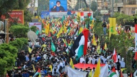 Warga Lebanon Demo Dukung Al-Quds