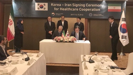 イランと韓国の間で、保健医療分野に関する７つの協力合意覚書が調印